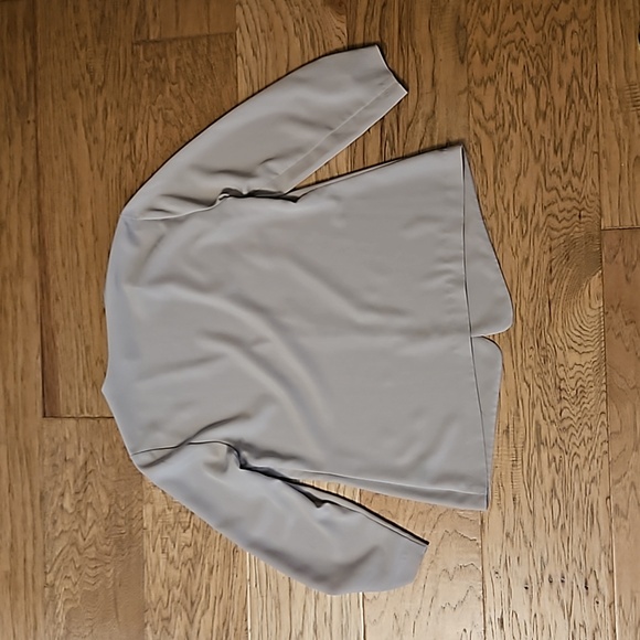 The Limited Open Front Blazer Tan Beige Medium Neutral Cardigan Jacket - Picture 7 of 7